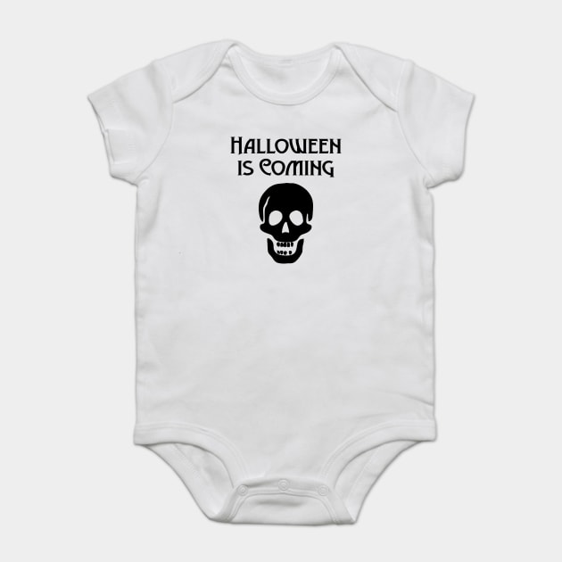 Halloween is Coming Cheeky Witch® Baby Bodysuit by Cheeky Witch
